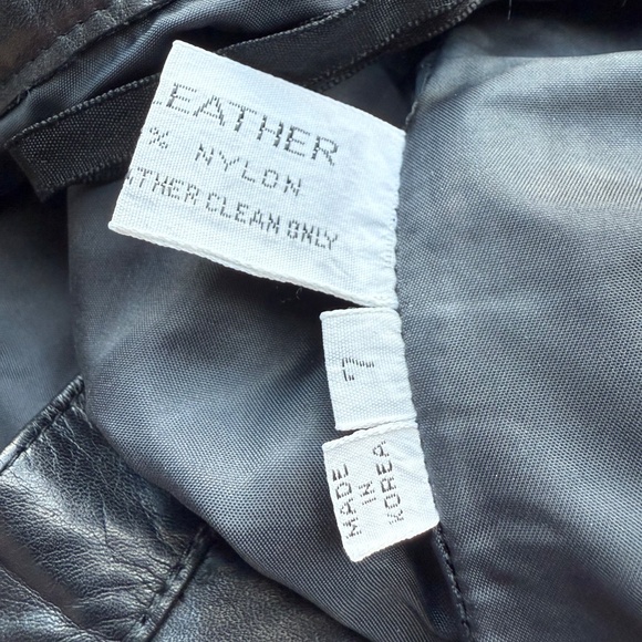 Berman's Vintage Leather Pants 12" Rise Black Size 7 - Picture 11 of 13